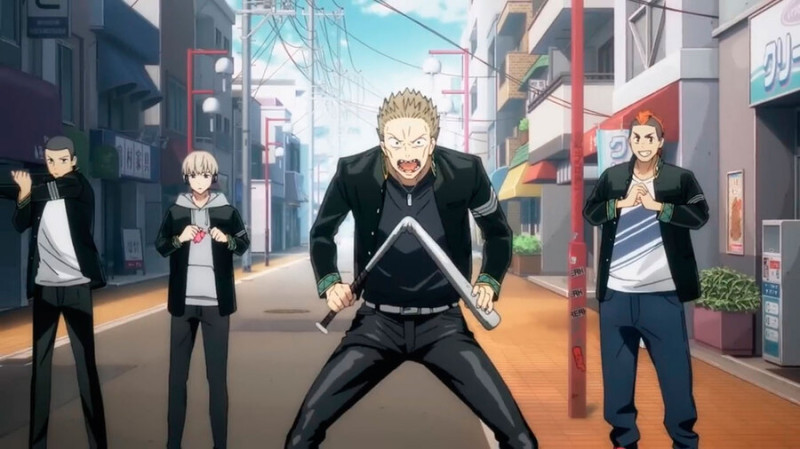 Аниме ветролом 2