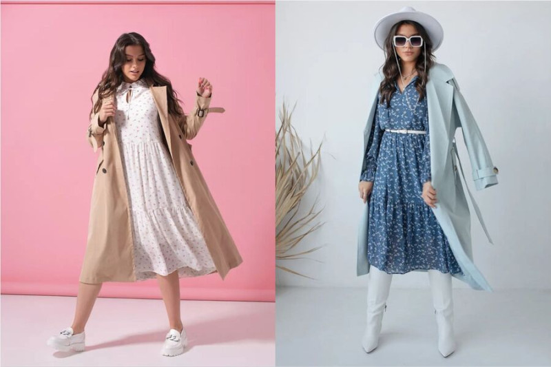 шифоновое платье