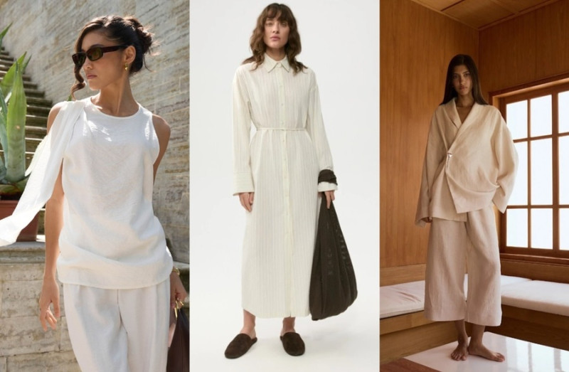 Что модно летом 2025 одежда из льна