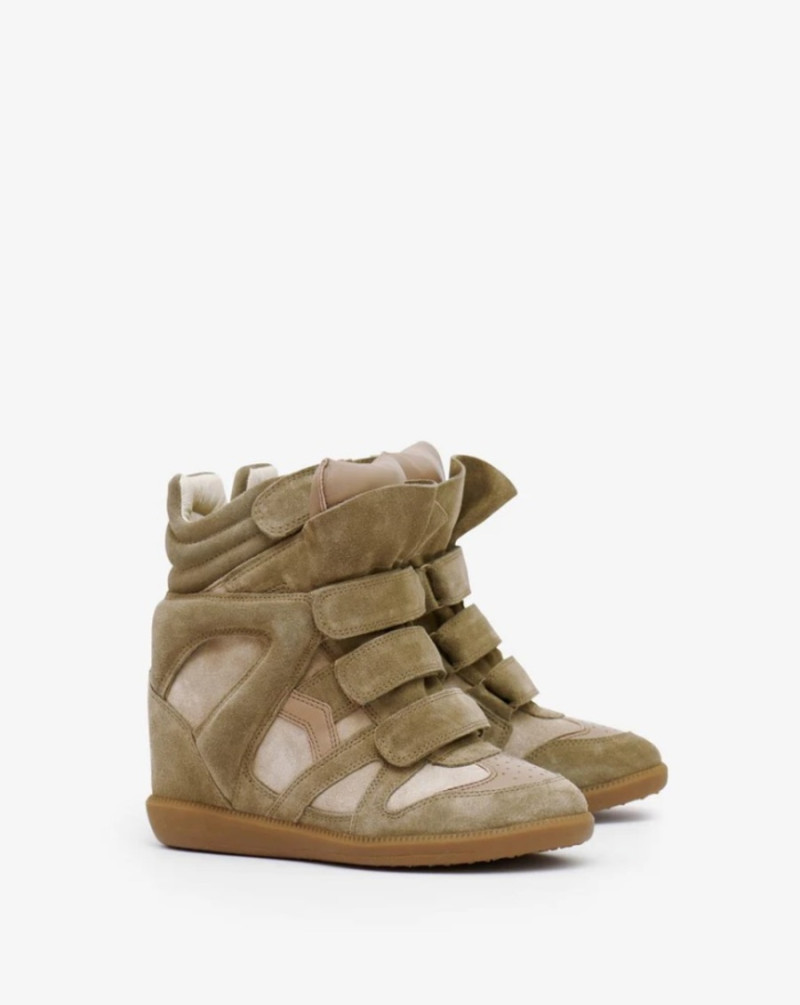 Кроссовки на танкетке Isabel Marant