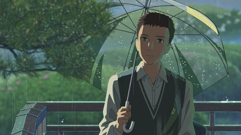 Сад изящных слов Макото Синкай