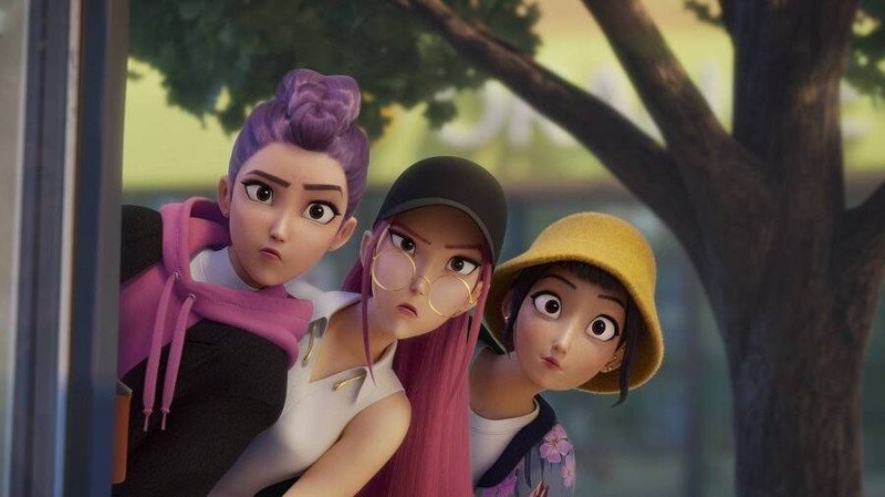 Кей-поп охотницы на демонов мультфильм