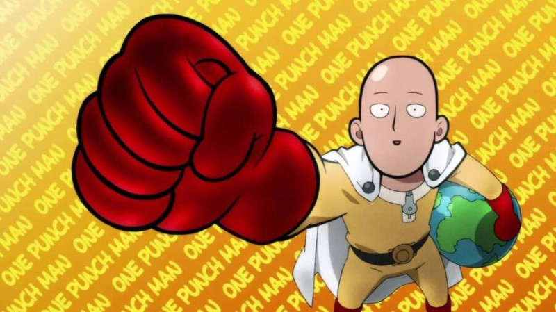 One Punch Man аниме сёнэн