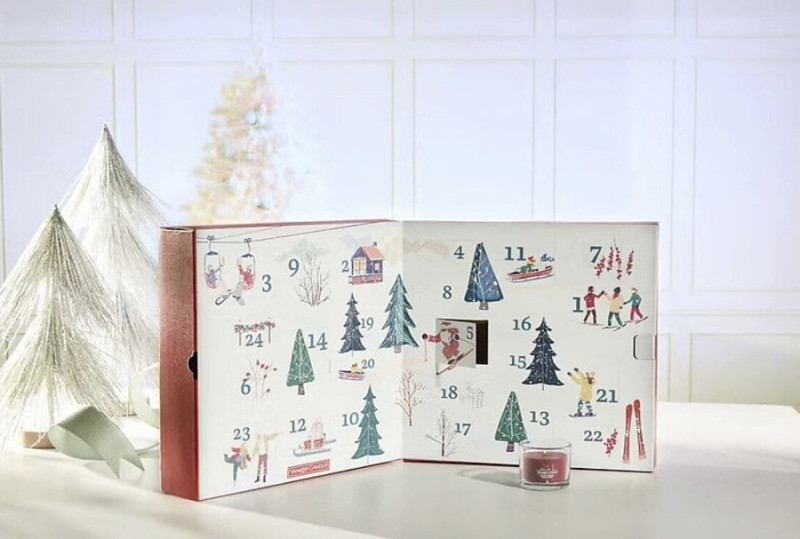 Адвент-календари ароматические свечи