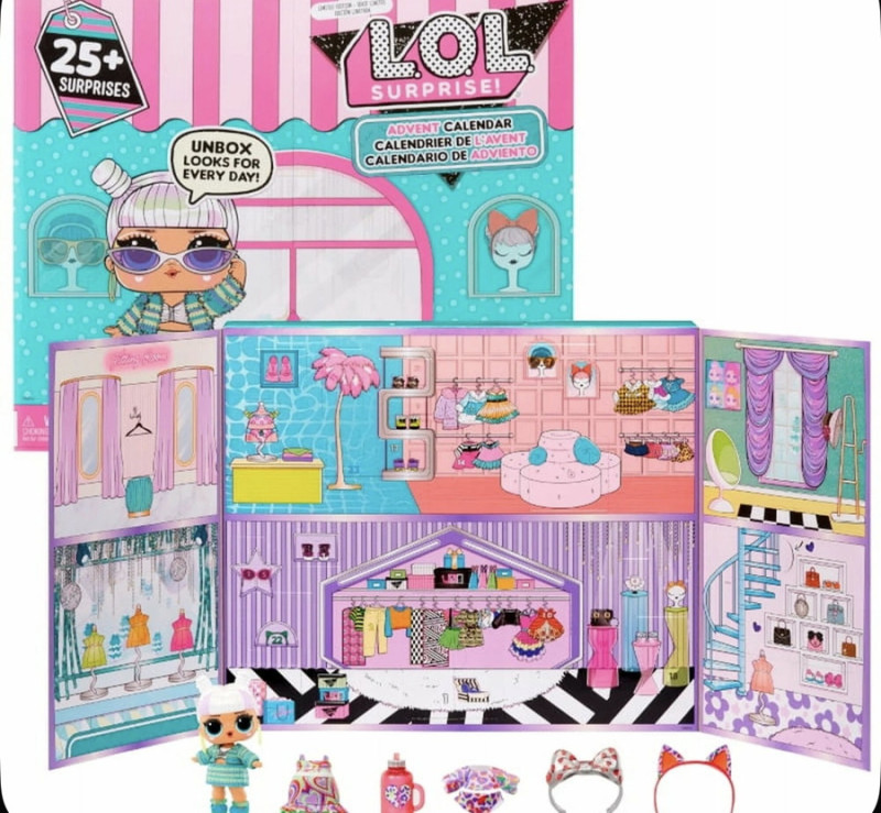 Адвент-календари для девочек куклы