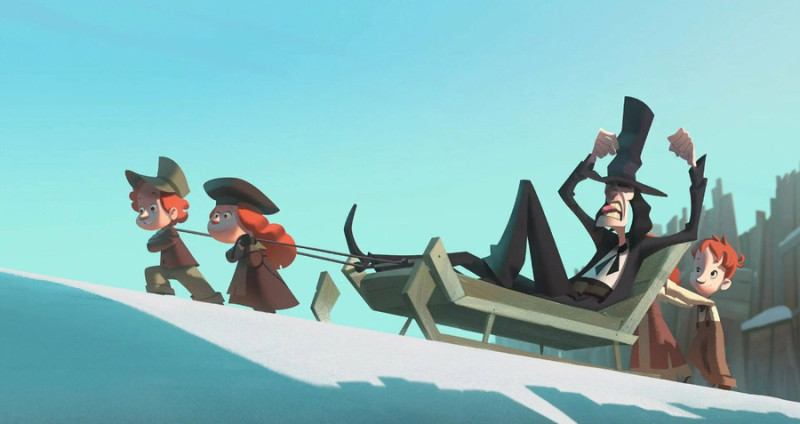 Клаус что посмотреть зимой