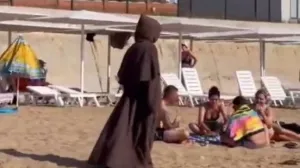 На пляже в Севастополе гуляла смерть