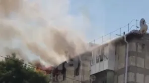 На пожаре в Севастополе погиб человек