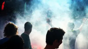 В Крыму футбольных фанатов задержали за чествование любимой команды