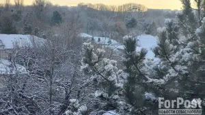 В Крыму дождались первого снега