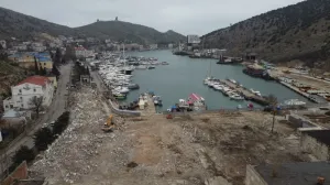 В Севастополе почти полностью снесли объекты завода «Металлист»