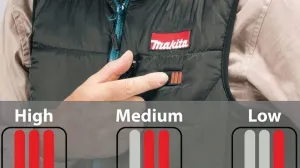 Makita выпускает новый жилет с подогревом 18V LXT