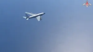 Такой же инцидент произошёл в небе над Чёрным морем буквально на днях.