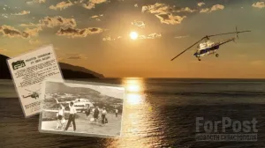 Для перевозок по Крыму использовались вертолёты серии Ми. 