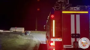 Смертельное ДТП возле Джанкоя произошло в тёмное время суток. 