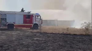 Ликвидировать масштабное возгорание в Крыму удалось за пару часов.