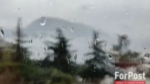 На юге Крыма дожди и ветер будут сильнее.
