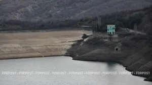 Изобильненское водохранилище, февраль 2021 года (архивное фото).