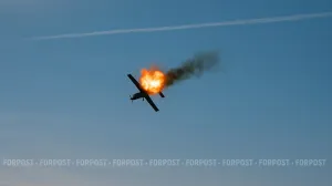 Над Крымом дроны обнаружили при свете дня.