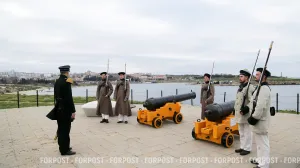 И.о. кнехтов в Балаклаве дали вторую артиллерийскую жизнь