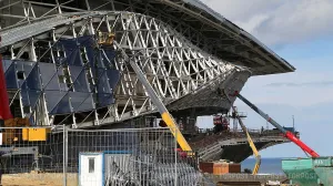  На стройке севастопольской оперы снова нашли нелегальных мигрантов 