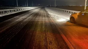 Как Крым пережил первый серьёзный снегопад этой зимой