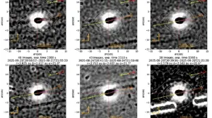 Комета, пролетевшая мимо Земли, необычным образом скрылась от наблюдателей
