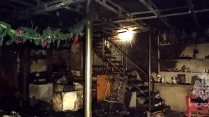 В новогодние праздники в Севастополе сгорел частный дом 