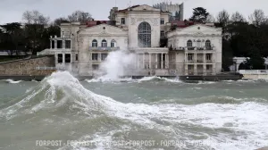 Прекрасные и страшные зимние штормы Севастополя