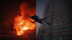 Дроны ВСУ врезались в жилой дом