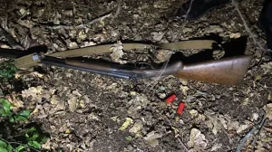 В севастопольских лесах снова поймали браконьера с ружьём