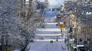 Севастополю обещают снег и мороз в выходные
