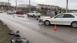 В Севастополе произошло «лобовое» ДТП с пострадавшими