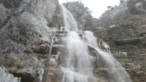 Маршрут к популярному водопаду на ЮБК снова стал доступен