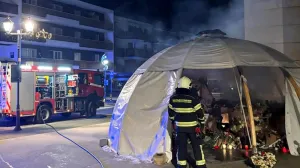 Сгорел мемориал в память о жертвах пожара в швейцарском баре