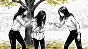 В Комсомольском парке подрались девочки-подростки 