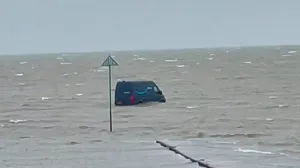 Водитель верил навигатору даже уходя на дно реки