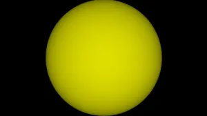 На обращённой к Земле стороне Солнца полностью исчезли пятна