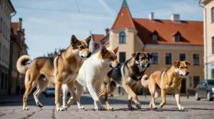 В параде эстонской армии пройдут четыре собаки и два оркестра