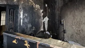 В пожаре на севере Крыма спасли человека, но трагедии избежать не удалось