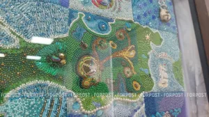 Крымские рукодельницы изготовили уникальное произведение искусства