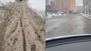 Столица поплыла из-за рекордных сугробов