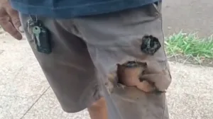 Взорвавшийся телефон спас жизнь автомеханику