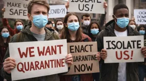 Студенты потребовали от властей карантин, социальные ограничения и самоизоляцию