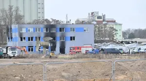 В Чехии произошёл пожар на складе производителя украинских тепловизоров