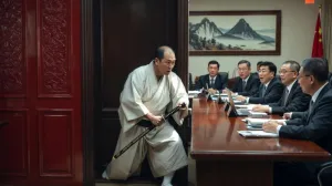 Японский военный хотел удивить посла Китая эффектным харакири