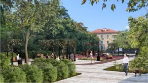 В Севастополе на улице Гоголя появится дорогой и богатый сквер 