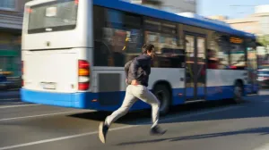 Бег за автобусом оказался весьма полезен для здоровья