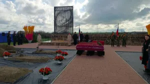 Останки советских воинов перезахоронили на востоке Крыма 