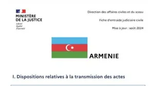 Французские чиновники «установили» флаг Азербайджана над Арменией